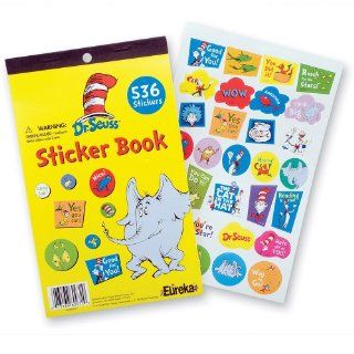 Dr. Seuss Sticker Book   536 stickers  Academic Awards And Incentives Supplies 