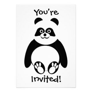 Panda Any Occasion Custom Announcement
