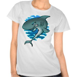 Cartoon Shark Tee Shirt