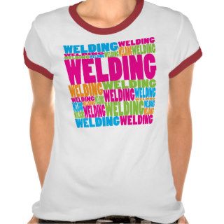 Colorful Welding T shirts