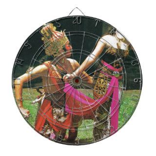 Ramayana Dancers, Hindu traditional dancers Dart Board
