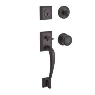 Baldwin Reserve Napa Single Cylinder Venetian Bronze Handleset with Round Knob and Traditional Round Rose SC.NAPxROU.TRR.112