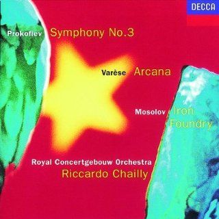 Prokofiev Symphony No. 3/Varese Arcana/Mosolov Iron Foundry Music