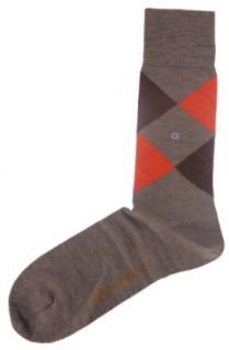 Brown/Orange Edinburgh Socks by Burlington at  Mens Clothing store