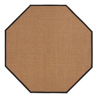 Home Decorators Collection Rio Amber and Black 8 ft. Octagon Area Rug 2214798280