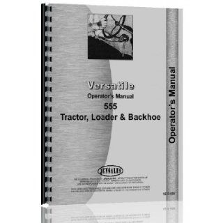 Versatile 555 Tractor Operator Manual Jensales Ag Products Books