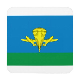 Russian Airborne Troops, flag Drink Coaster
