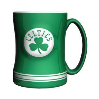 NBA Boston Celtics Sculpted Relief Mug, 14 Ounce  Sports Fan Coffee Mugs  Sports & Outdoors