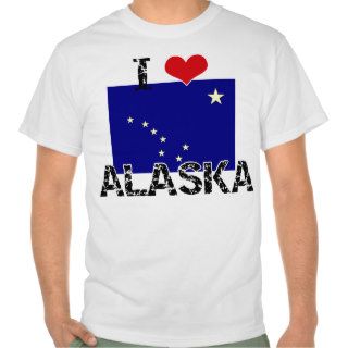 I HEART ALASKA SHIRTS