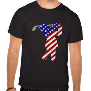 All American Womens Golf T Shirts