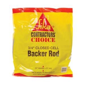 Sika 3/4 in. Closed Cell Backer Rod 108130