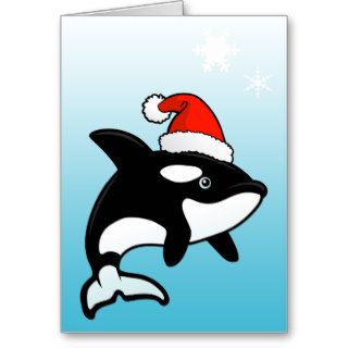 Orca Santa Card