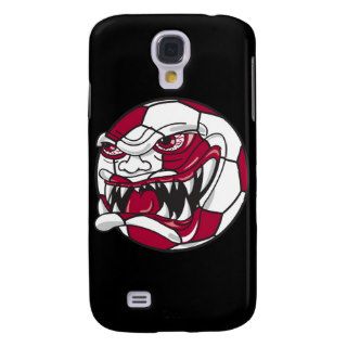 angry mean extreme soccer ball graphic samsung galaxy s4 covers