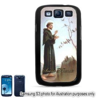 Saint St. Francis Painting Photo Samsung Galaxy S3 i9300 Case Cover Skin Black Cell Phones & Accessories