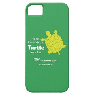 Turtles Aren't Pets iPhone 5 Case