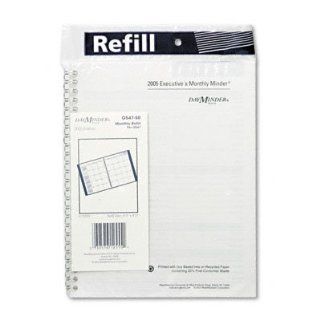 At A Glance(R) DayMinder(R) Monthly Planner 2004 Refill, 6 7/8in. x 8 3/4in.  Appointment Book And Planner Refills 