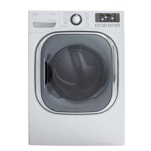 LG Electronics 7.4 cu. ft. Gas Dryer with Steam in White DLGX4071W