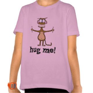 Monkey Hug T Shirt