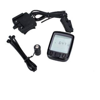 SD 563A LCD Cycling Bicycle Bike Computer Odometer Speedometer Waterproof  Cyclocomputers  Sports & Outdoors