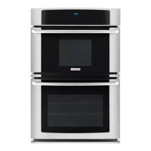 Electrolux Wave Touch 30 in. Electric Convection Wall Oven with Built In Microwave in Stainless Steel EW30MC65JS