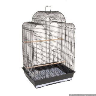 Bijou Bird Cage Black Budgie Canary Lovebirds Finches  Birdcages 