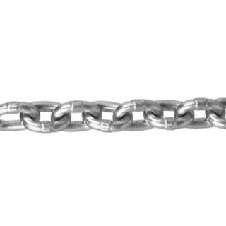 ASC MC016408015 Magnesium Aluminum Alloy Chain, Bright Finish, 17/64" Trade, 17/64" Diameter x 15' Length, 550 lbs Working Load Limit Hardware Chains