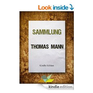 Sammlung Thomas Mann (German Edition) eBook Thomas Mann, Mrec Editions Kindle Store