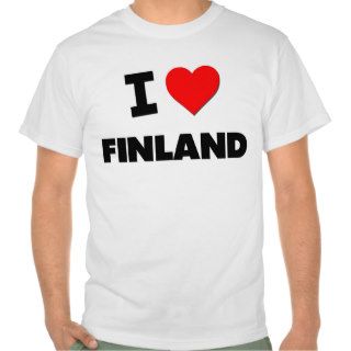 I Love Finland Tshirts
