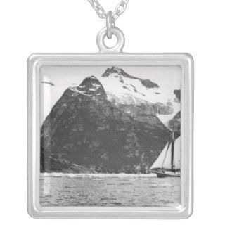 Alaska View   Sailing Along Coast Glacier Views Custom Jewelry