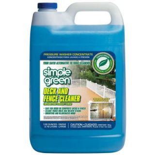 Simple Green 128 oz. Deck and Fence Cleaner Pressure Washer Concentrate 2300000118200