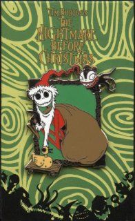 Disney Pin   Tim Burton's The Nightmare Before Christmas   Mystery Pin Collection   Jack Skellington as Santa Claus   Sandy Claws   Pin 63714 