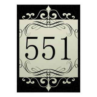 551 Area Code Poster
