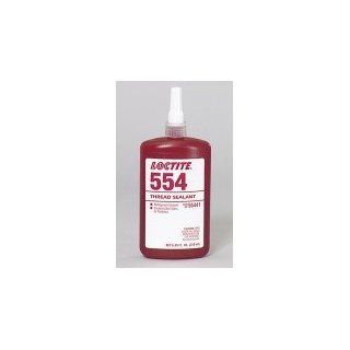 Loctite 554 Threadlocker   Red Liquid 10 ml Bottle   Tensile Strength 240 psi [PRICE is per BOTTLE]
