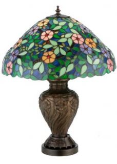 Meyda Lighting 114823 23"H Morning Glory Table Lamp    