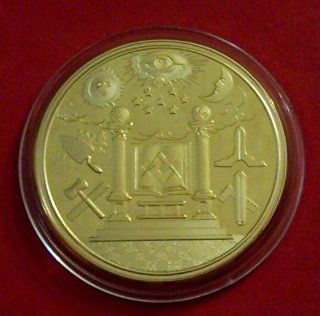 Medieval Secret Masonic Mason Freemasonry Signs Symbols Coin Token Award 