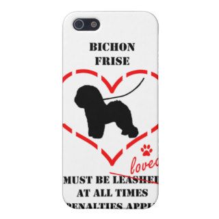 Bichon Frise Must Be Loved iPhone 5 Cover