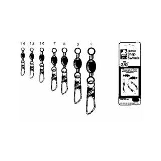 South Bend Snap Swivel (14)  Fishing Swivels And Snaps  Sports & Outdoors