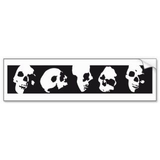 skull bumper stickers