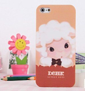 DCHK Lovely Sheep Pet Cartoon Hard Case for iPhone 5 Cell Phones & Accessories