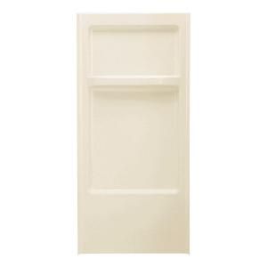 Sterling Plumbing Advantage 32 in. x 67 in in One Piece Directo Stud Shower Back Wall in Almond 62012100 47