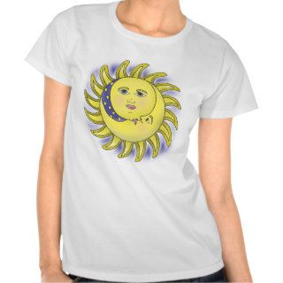 Sun Moon Stars Tee Shirts
