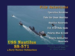 Navy USS Nautilus SSN 571 Submarine old Films North Pole and other Nuclear Submarine DVD USS Nautilus SS 571, US Navy & CampbellFilms, Campbell Films, USN, Old Films Movies & TV