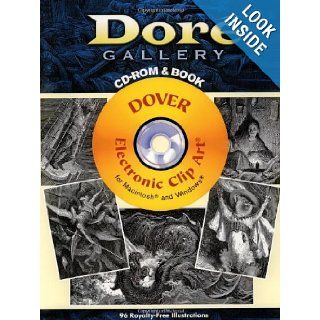Dor Gallery CD ROM and Book (Dover Electronic Clip Art) Gustave Dore 9780486997698 Books
