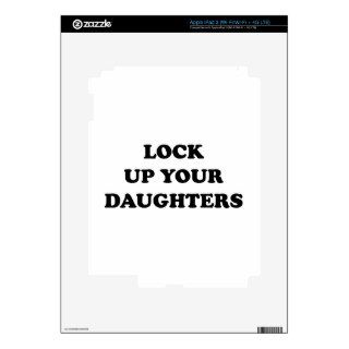 Lock Up Your Daughters iPad 3 Decals