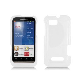 Transparent Clear Hard Cover Case for Motorola Defy XT XT556 XT557 XT557D Cell Phones & Accessories