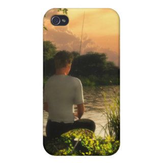 Fishing Alone iPhone 4/4S Cases