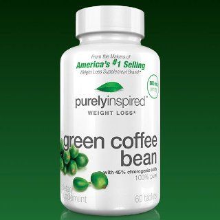 Purely Inspired Green Coffee Bean, 60 Count Health & Personal Care