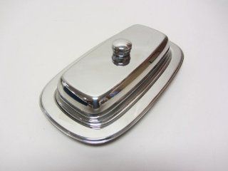 Tramontina Stainless Steel Covered Butter Dish 80212/558 Kitchen & Dining