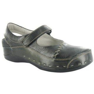 Wolky Women's Strap Cloggy Mary Jane Shoes Shoes