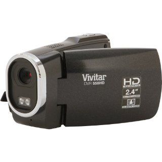 Vivitar DVR558HD LIC 5.1MP Digital Camcorder with 4X Digital Zoom Video Camera with 2.4 Inch LCD Screen (Black)  Camera & Photo